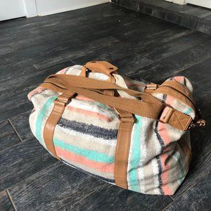Anthropologie weekender duffle bag